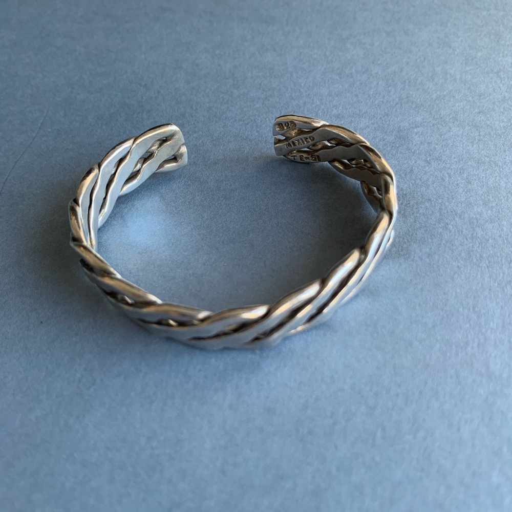 Genuine 925 Mexican silver cuff